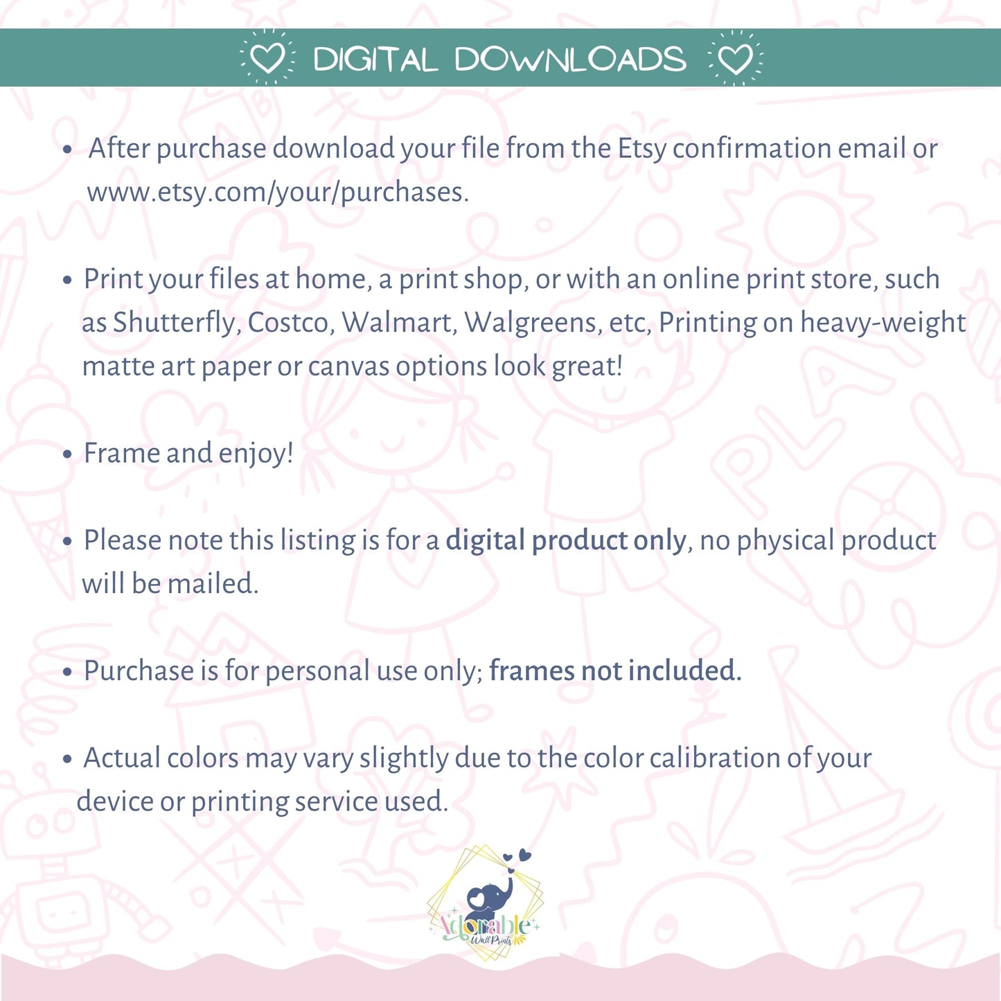 Personalized Baby Name,Custom Printable Monogram wall decor,Inital Wall Art,baby room wall decor,blue floral print,letter monogram with name