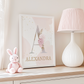 Custom Girl Nursery Letter Print