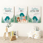 Forest Nursery Decor,Mountain Nursery Print,Adventure Awaits Sign,Forest Animals,Forest Print,Explore Little One,Dream Big Sign, Kids Room