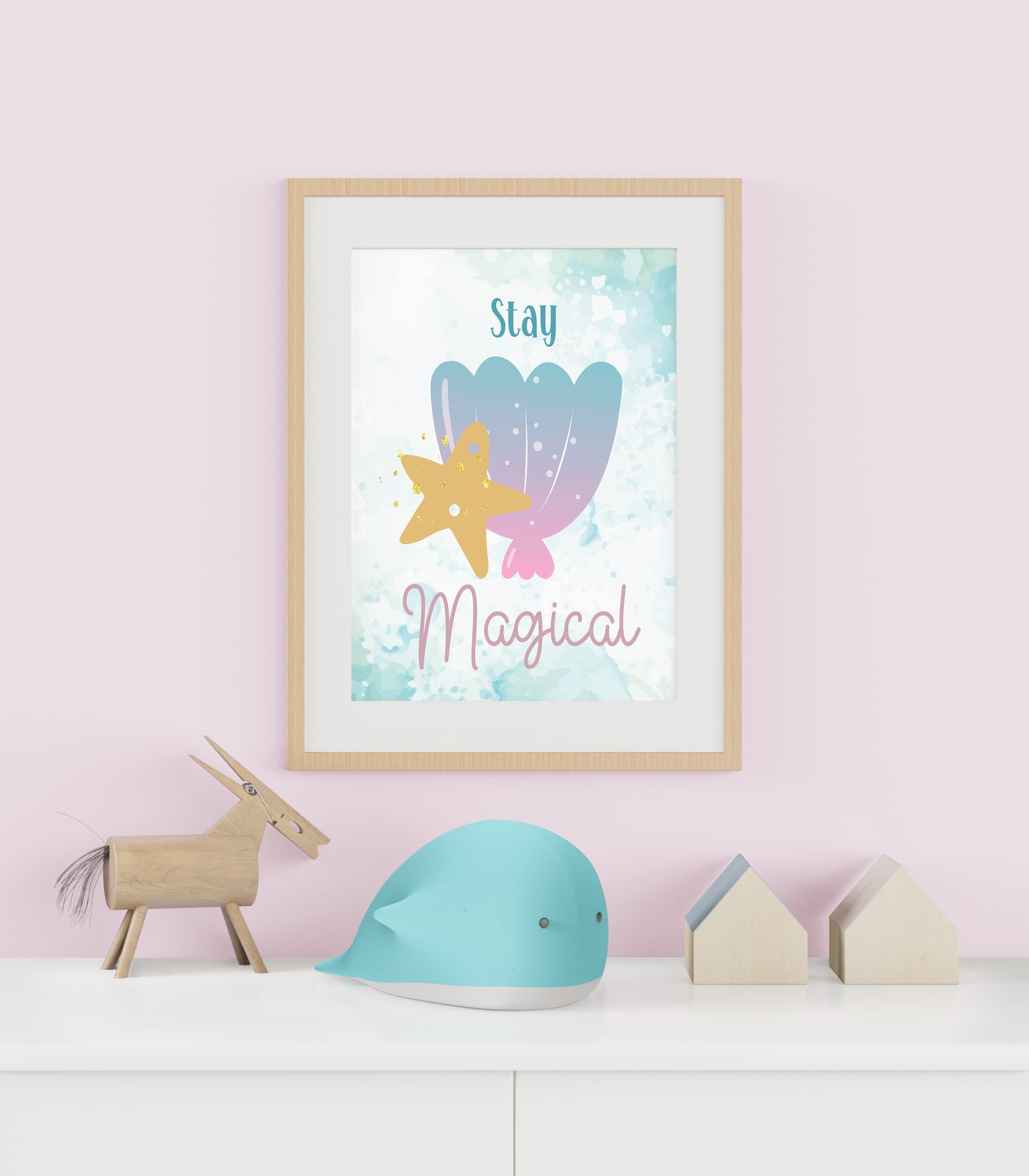 Mermaid Decor for girls room,mermaid wall art kids,ocean theme room,mermaid wall art kids,digital prints,sea shells,mermaids,nursery decor