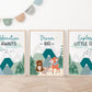Forest Nursery Decor,Mountain Nursery Print,Adventure Awaits Sign,Forest Animals,Forest Print,Explore Little One,Dream Big Sign, Kids Room