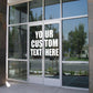 Custom White Adhesive Window Decals (2)
